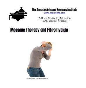 Massage therapy for Fibromyalgia cover picture
