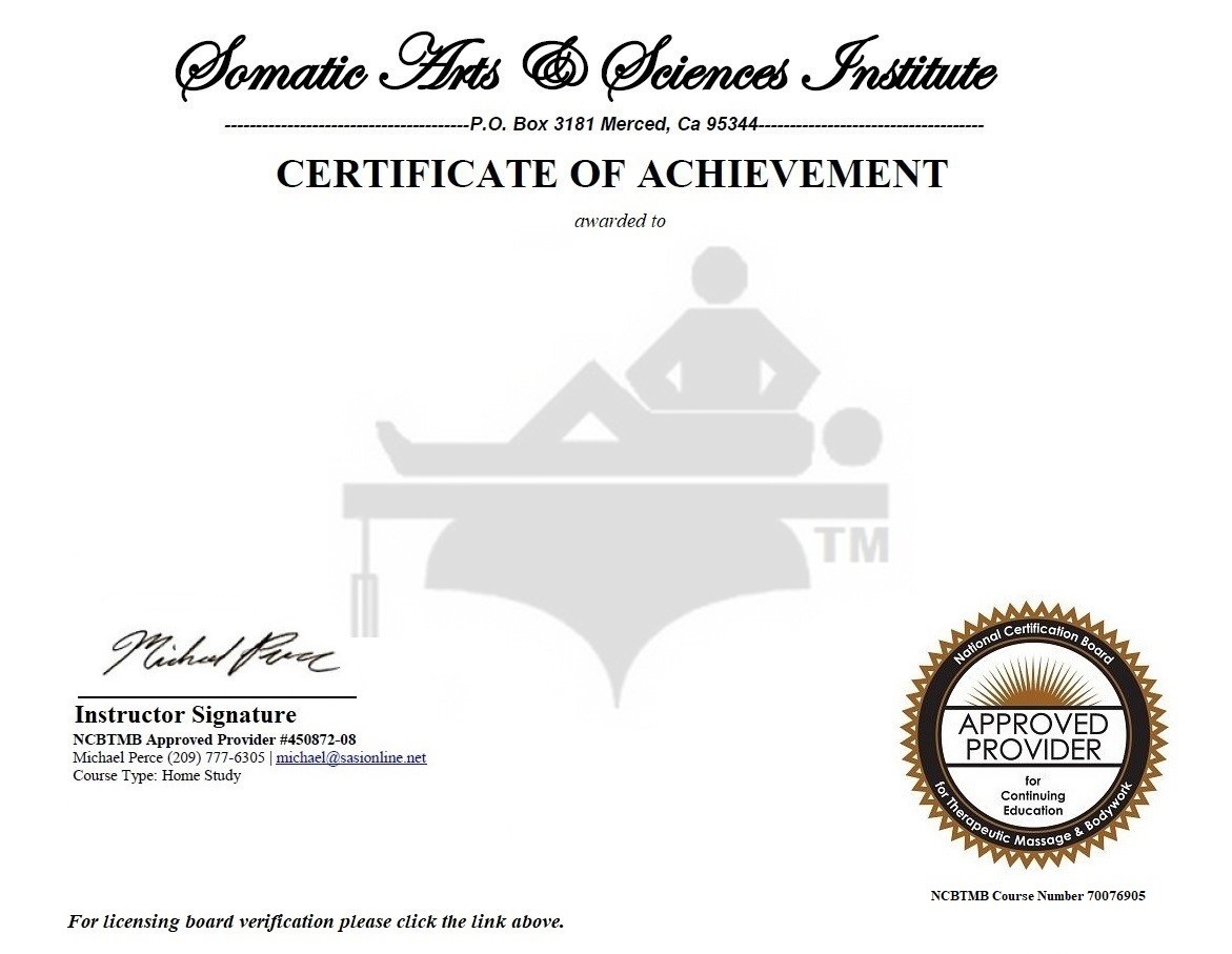 Pathology of the Integumentary System Certificate | Somatic Arts ...
